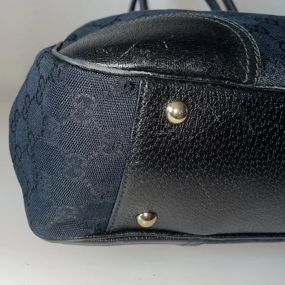 Auth Gucci Princy Web Sherry Line #35250G49B